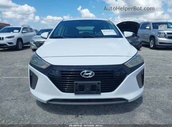 KMHC65LC7JU100715 2018 HYUNDAI IONIQ HYBRID White Вид спереду
