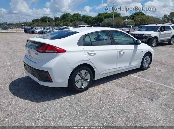 KMHC65LC7JU100715 2018 HYUNDAI IONIQ HYBRID White Задня права чверть