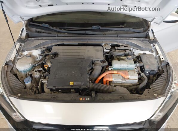 KMHC65LC7KU107746 2019 HYUNDAI IONIQ HYBRID White Вид ззаду