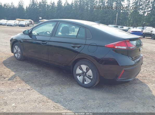 KMHC65LC7KU159507 2019 HYUNDAI IONIQ HYBRID Black Tył lewy