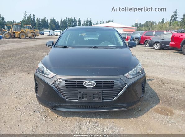 KMHC65LC7KU159507 2019 HYUNDAI IONIQ HYBRID Black Widok zestawu wskaźników