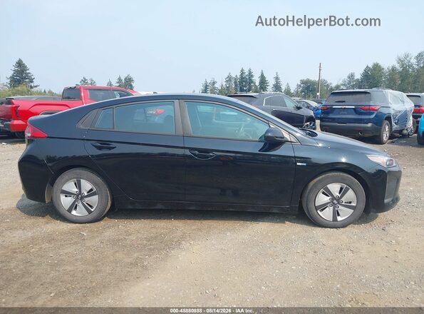 KMHC65LC7KU159507 2019 HYUNDAI IONIQ HYBRID Black Widok wnętrza z tyłu