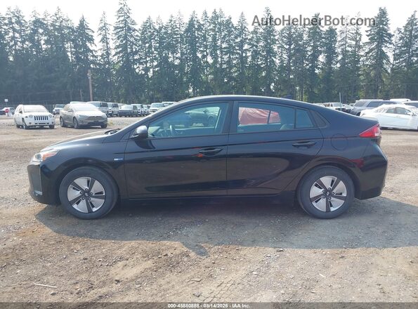 KMHC65LC7KU159507 2019 HYUNDAI IONIQ HYBRID Black Widok wnętrza 360 stopni