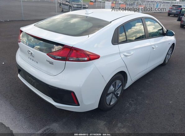 KMHC65LC7KU160043 2019 HYUNDAI IONIQ HYBRID White Հետևի աջ