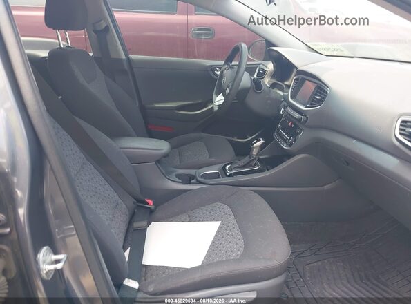 KMHC65LC7KU168367 2019 HYUNDAI IONIQ HYBRID Серый Вид салона спереди