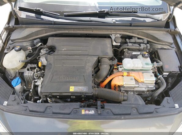 KMHC65LC7LU219688 2020 HYUNDAI IONIQ HYBRID Gray Հետևի տեսք