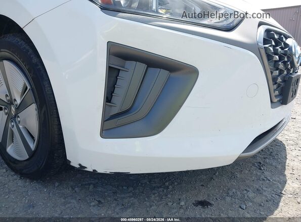 KMHC65LC7LU220016 2020 HYUNDAI IONIQ HYBRID White Widok z przodu