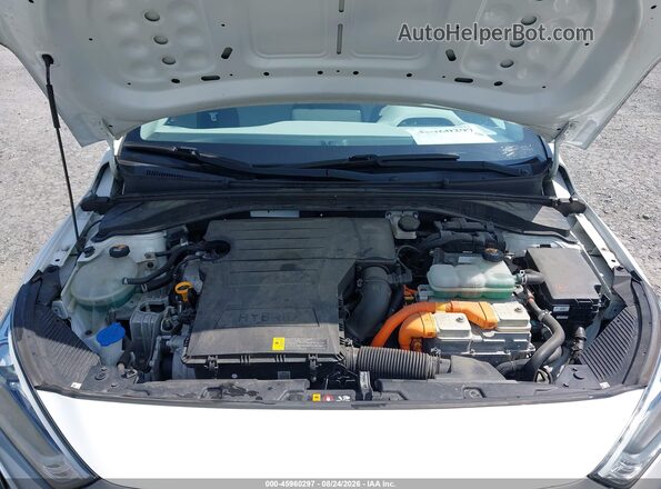 KMHC65LC7LU220016 2020 HYUNDAI IONIQ HYBRID White Widok z tyłu