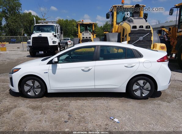 KMHC65LC7LU221537 2020 HYUNDAI IONIQ HYBRID White 360 interior view