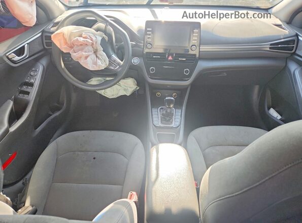 KMHC65LC7LU227709 2020 HYUNDAI IONIQ Синий Вид панели приборов