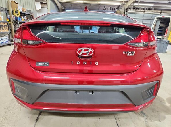 KMHC65LC7LU227757 2020 HYUNDAI IONIQ Красный Вид сзади