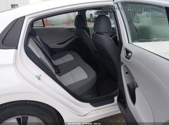 KMHC65LC7LU232554 2020 HYUNDAI IONIQ HYBRID White VIN კოდის სტიკერის ხედი