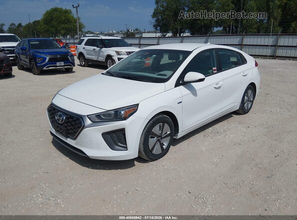 KMHC65LC7LU233574 2020 HYUNDAI IONIQ HYBRID White Передня ліва чверть