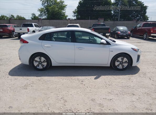 KMHC65LC7LU233574 2020 HYUNDAI IONIQ HYBRID White Вид щитка приладів