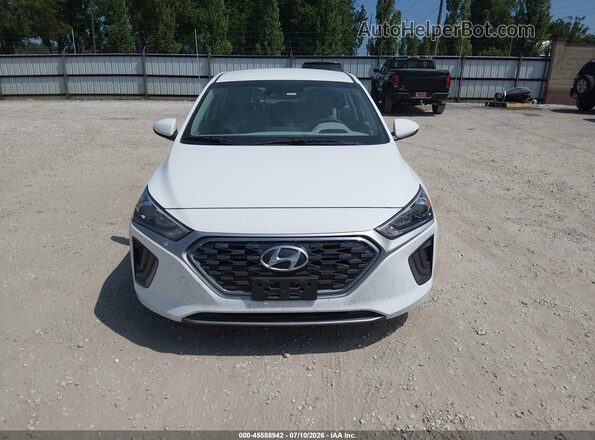 KMHC65LC7LU233574 2020 HYUNDAI IONIQ HYBRID White Вид панелі приладів