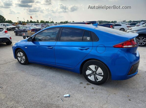 KMHC65LC8HU022150 2017 HYUNDAI IONIQ Синий Задняя левая четверть