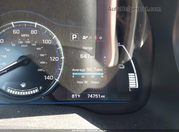 KMHC65LC8JU075436 2018 HYUNDAI IONIQ HYBRID  