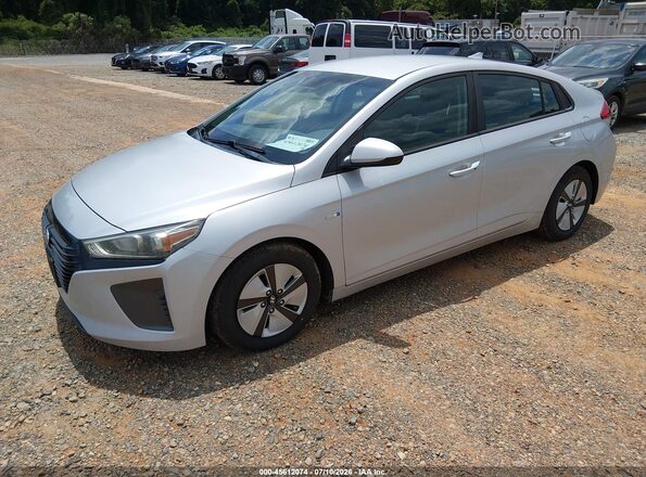 KMHC65LC8JU075713 2018 HYUNDAI IONIQ HYBRID Silver Przód lewy