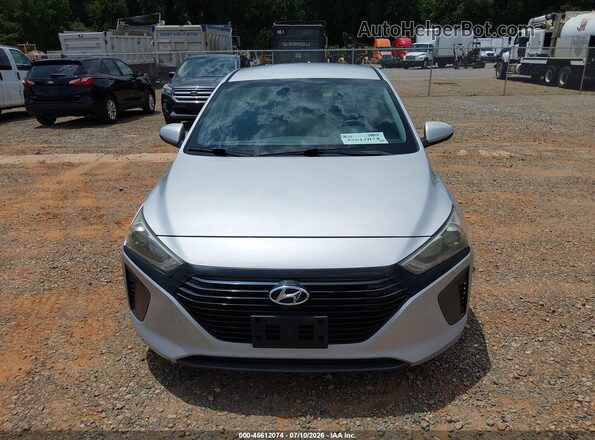 KMHC65LC8JU075713 2018 HYUNDAI IONIQ HYBRID Silver 