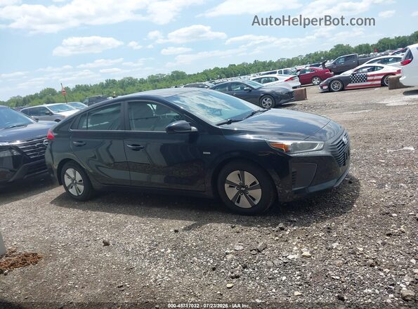 KMHC65LC8JU076487 2018 HYUNDAI IONIQ HYBRID Black Rear interior view