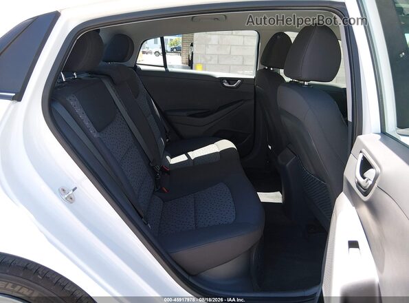 KMHC65LC8KU107027 2019 HYUNDAI IONIQ HYBRID White Вид наклейки з VIN-кодом