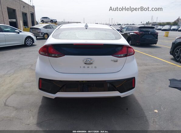 KMHC65LC8KU107092 2019 HYUNDAI IONIQ HYBRID White 