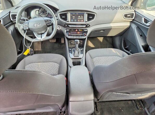 KMHC65LC8KU171259 2019 HYUNDAI IONIQ Black Вид панелі приладів