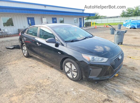 KMHC65LC8KU171259 2019 HYUNDAI IONIQ Black Передня права чверть