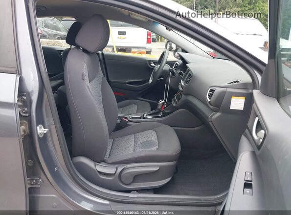 KMHC65LC8KU178941 2019 HYUNDAI IONIQ HYBRID Серый Вид салона спереди
