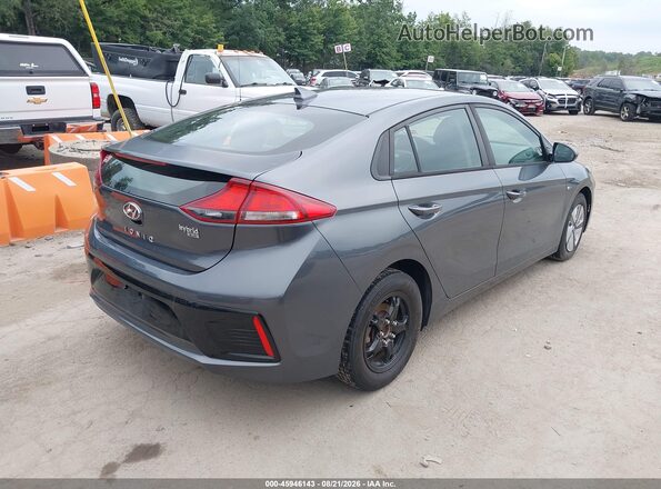 KMHC65LC8KU178941 2019 HYUNDAI IONIQ HYBRID Серый Задняя правая четверть