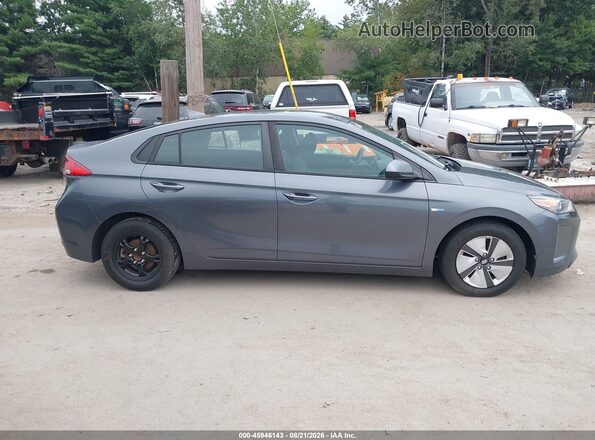 KMHC65LC8KU178941 2019 HYUNDAI IONIQ HYBRID Серый Вид задней части салона