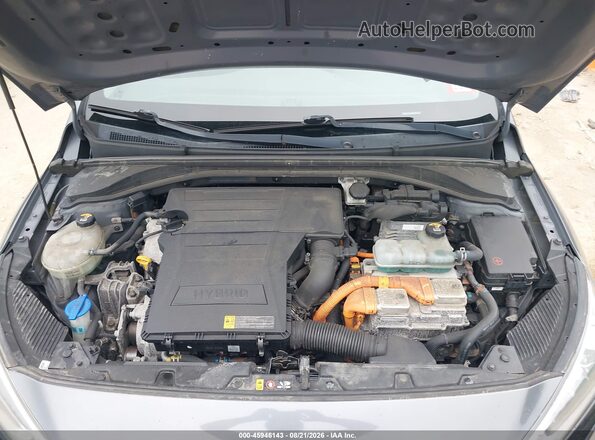 KMHC65LC8KU178941 2019 HYUNDAI IONIQ HYBRID Серый Вид сзади