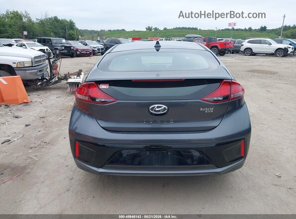 KMHC65LC8KU178941 2019 HYUNDAI IONIQ HYBRID Серый 