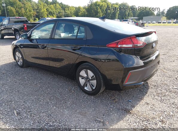 KMHC65LC8LU218761 2020 HYUNDAI IONIQ HYBRID Black უკანა მარცხენა