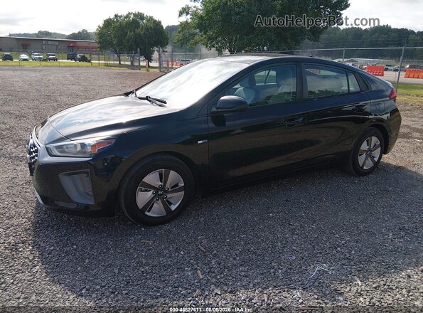 KMHC65LC8LU218761 2020 HYUNDAI IONIQ HYBRID Black წინა მარცხენა ხედი სამი მეოთხედიდან