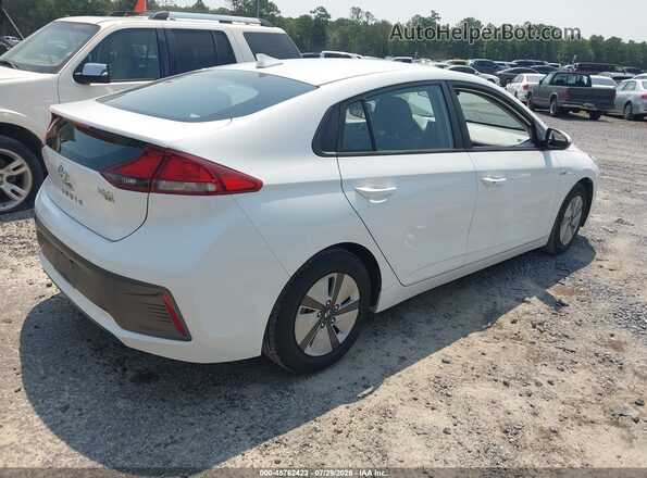 KMHC65LC8LU219098 2020 HYUNDAI IONIQ HYBRID White უკანა მარჯვენა