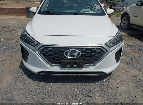 KMHC65LC8LU219098 2020 HYUNDAI IONIQ HYBRID White სალონის 360-გრადუსიანი ხედი