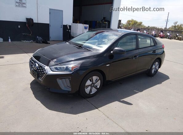 KMHC65LC8LU220042 2020 HYUNDAI IONIQ HYBRID Black Front left