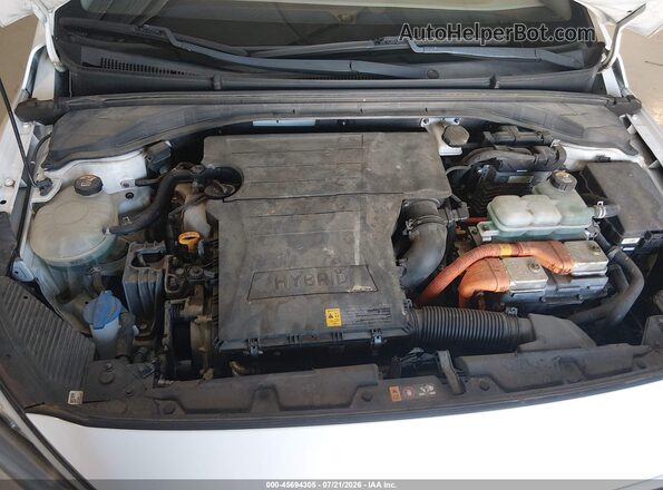 KMHC65LC8LU220283 2020 HYUNDAI IONIQ HYBRID White Widok z tyłu