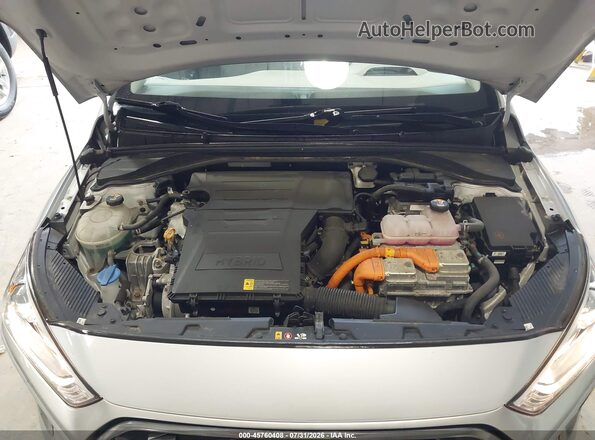 KMHC65LC8LU221739 2020 HYUNDAI IONIQ HYBRID Silver Հետևի տեսք