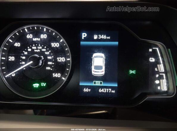 KMHC65LC8LU221739 2020 HYUNDAI IONIQ HYBRID Silver 