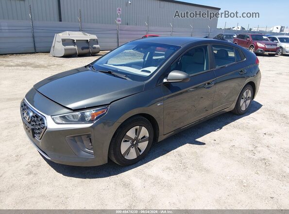 KMHC65LC8LU221823 2020 HYUNDAI IONIQ HYBRID Gray Front left