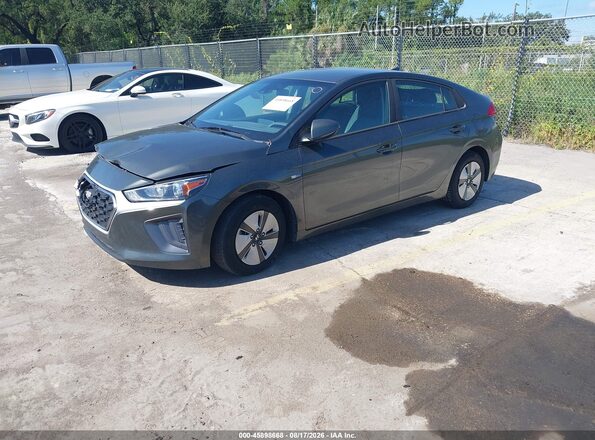 KMHC65LC8LU232305 2020 HYUNDAI IONIQ HYBRID Gray Vista tres cuartos delantera izquierda