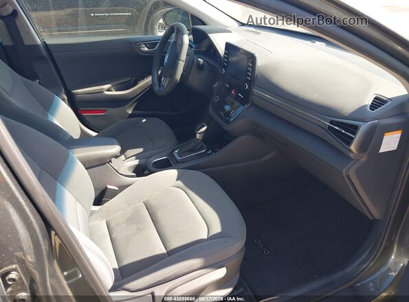 KMHC65LC8LU232305 2020 HYUNDAI IONIQ HYBRID Gray Vista interior delantera