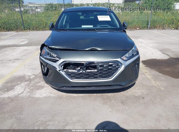 KMHC65LC8LU232305 2020 HYUNDAI IONIQ HYBRID Gray Vista del cuadro de instrumentos