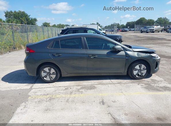 KMHC65LC8LU232305 2020 HYUNDAI IONIQ HYBRID Gray Vista interior trasera