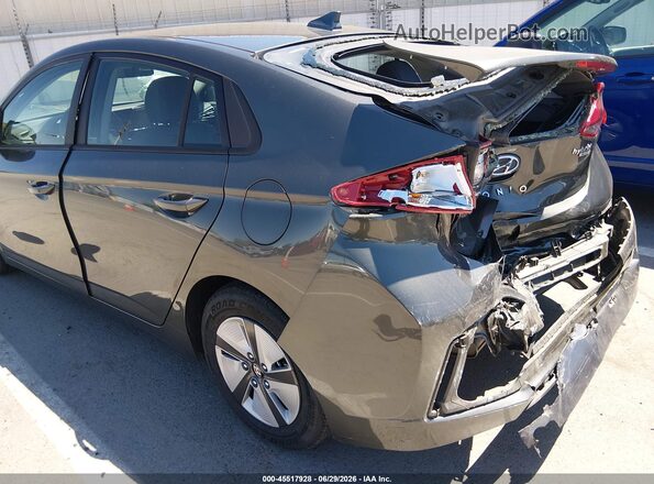 KMHC65LC8MU247307 2021 HYUNDAI IONIQ HYBRID Gray 