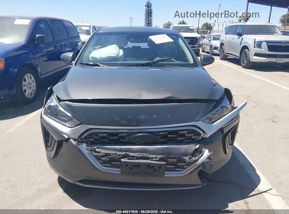 KMHC65LC8MU247307 2021 HYUNDAI IONIQ HYBRID Gray 