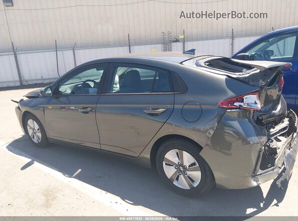 KMHC65LC8MU247307 2021 HYUNDAI IONIQ HYBRID Gray 