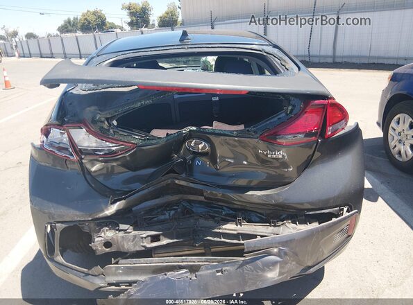 KMHC65LC8MU247307 2021 HYUNDAI IONIQ HYBRID Gray 